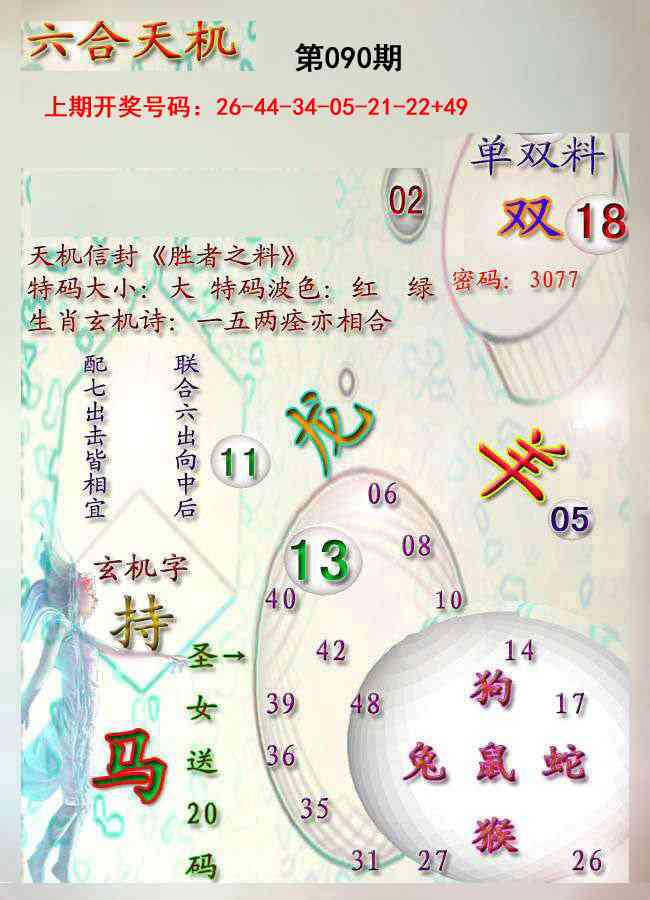 090期天机报[图]