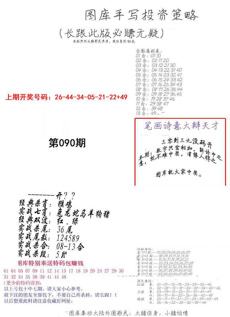 090期手写投资策略[图]